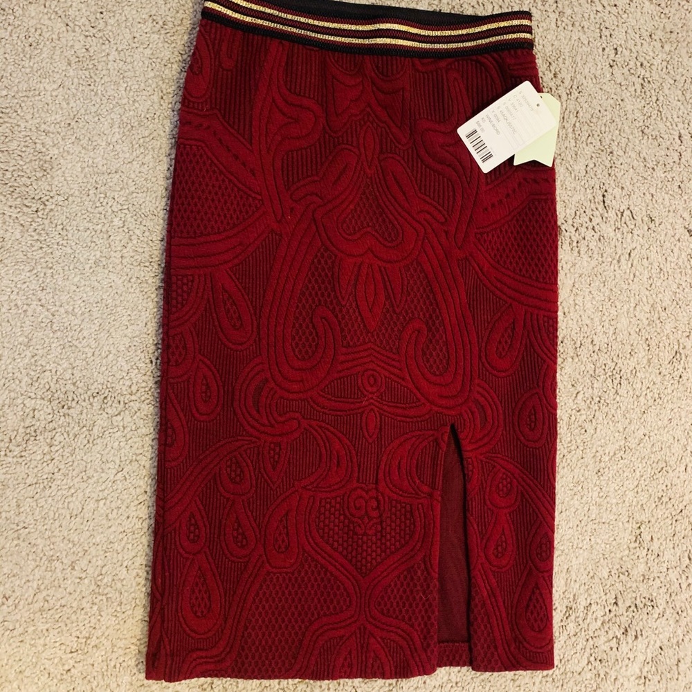 Anthropologie Pencil Skirt w/ Slit
